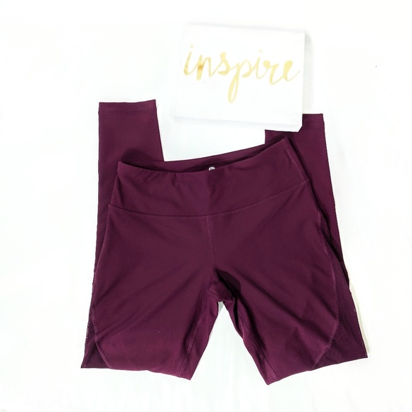 90 Degrees by Reflex Moto Leggings in Raspberry 💜 - Picture 2 of 6